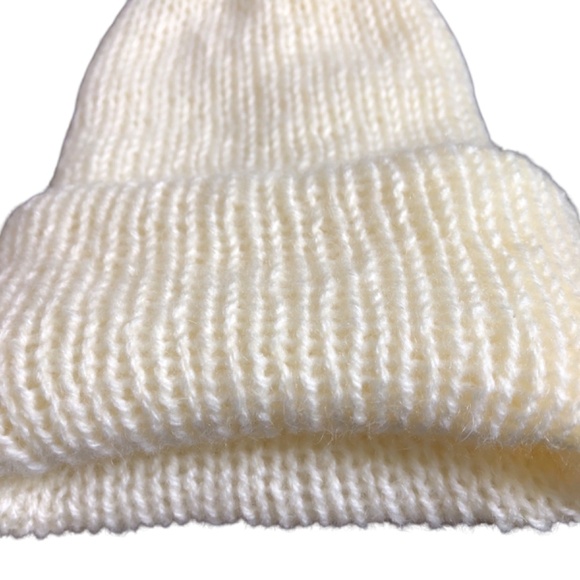 Hand-Knit Alpaca Blend Beanie with Removable Faux Fur Pom Pom Hat main image 4